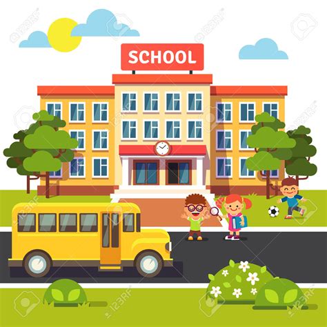 Elementary School Building Clipart Free 20 Free Cliparts Download