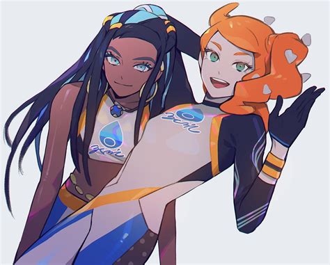 Nessa And Sonia Pokemon And 2 More Drawn By Mikripkm Danbooru