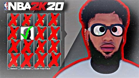 New Drippy Face Creation Tutorial In Nba 2k20 Comp Stage Face