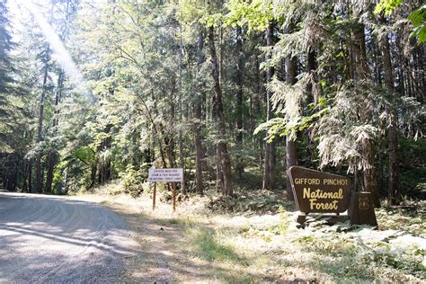 Ford Pinchot National Forest Entrance Josh Hopkins Flickr