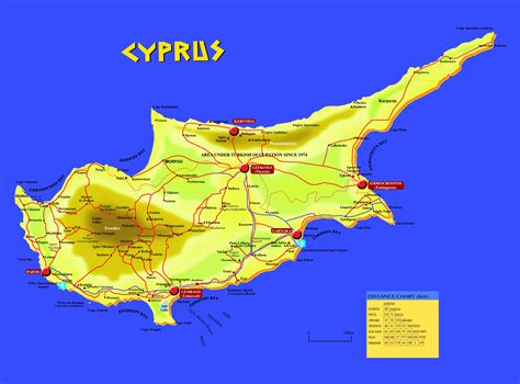 Map Of Cyprus Mapofmap1 Images And Photos Finder