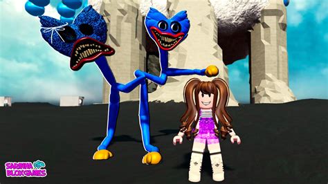 Encontrei O Boneco Azul De Duas CabeÇas Huggy Wuggy Roblox Become Tiky And Everything Else