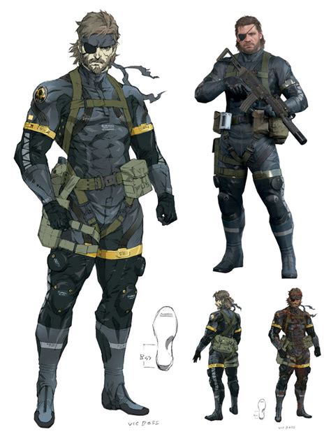Snake Concept Art Metal Gear Solid V Art Gallery