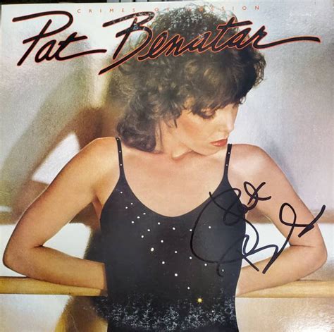 Pat Benatar Crimes Of Passion Lp Record Album Hand Signed Autograph By