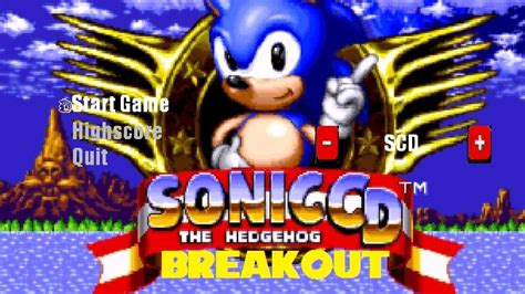 Sonic Cd Breakout Gameplay Youtube