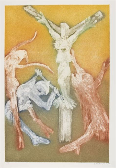 Image Of Crucifixion Triptych Female Crucifixion 1989 Church Art