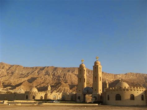 Religious Tourism St Antonys Christian Coptic Monastery Egypt