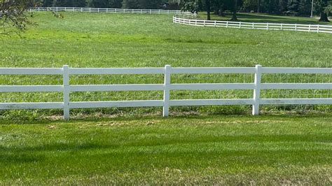 Vinyl Rail Fencing Classic Simple Effective Fence Resource