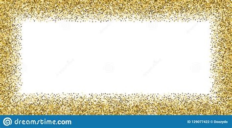 Gold Triangles Glitter Luxury Sparkling Confetti Stock Vector