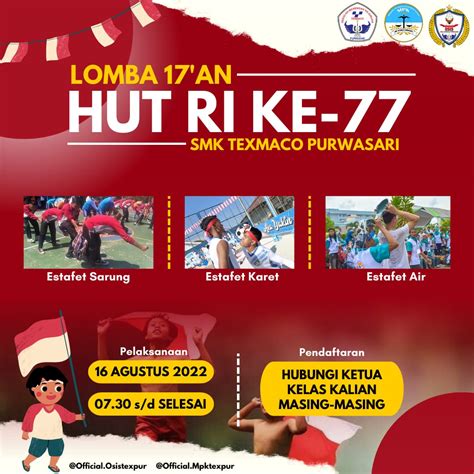 Lomba Hut Republik Indonesia Ke 77 Smk Texmaco Purwasari