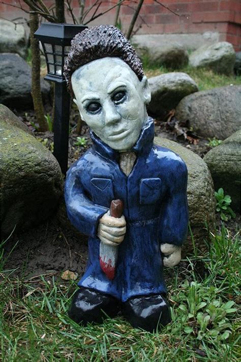 Buy Horror Movie Garden Gnomes Decor Nightmare Horror Gnome Killer
