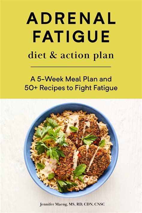 Adrenal Fatigue Diet And Action Plan Book By Jennifer Maeng Ms Rd Cdn
