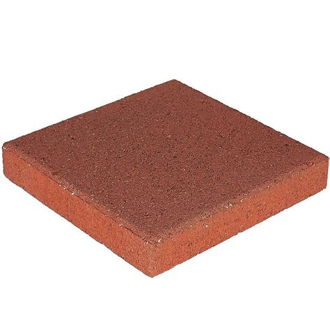 Pavestone 71251 12 Inch Square River Red Patio Stone At Sutherlands
