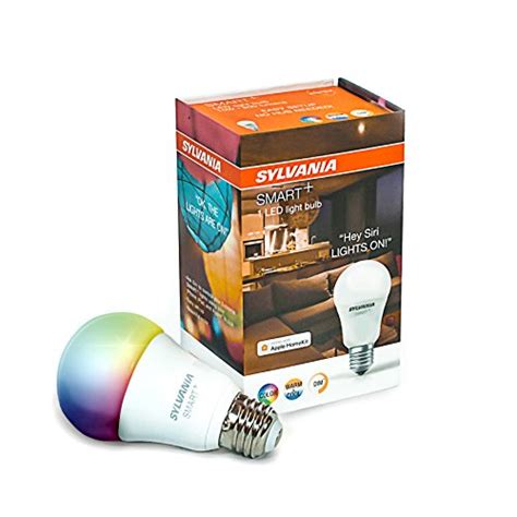 Sylvania Smart A19 Full Color Led Bulb Works With Apple Homekit And