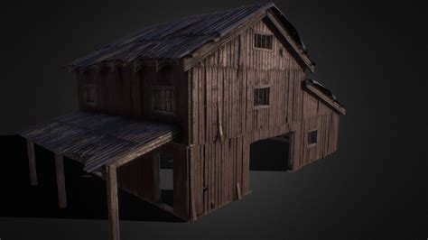 House Barn Modular Buy Royalty Free 3d Model By Highraion C0cfe1b