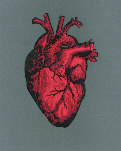 I Heart You 2013 Paper 7 In X 5 In Dibujo De Corazon Humano