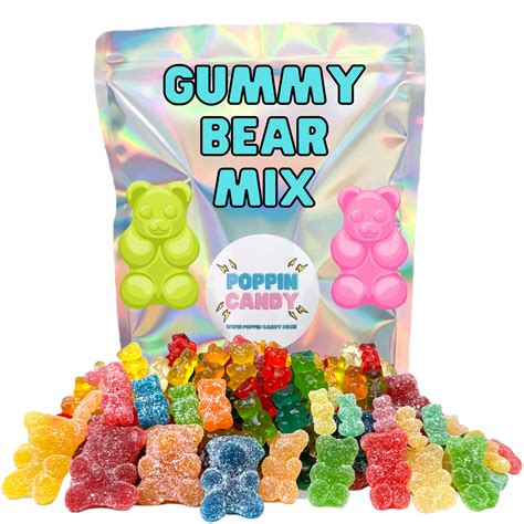 Gummy Bear Mix Poppin Candy