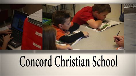 Concord Christian School Who We Are Youtube