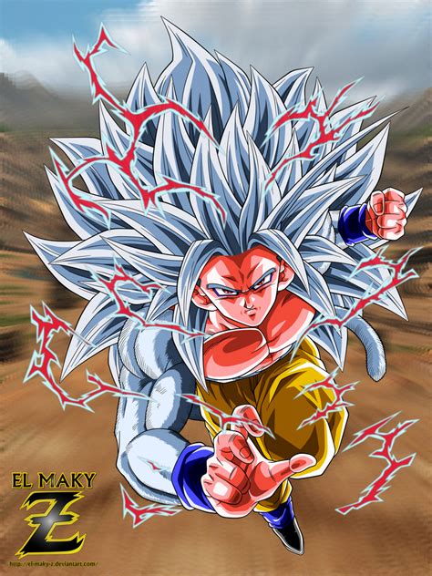 Dbaf Son Goku Super Saiyan 5 By El Maky Z On Deviantart