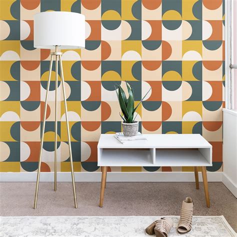 Our Best Wall Coverings Deals Mid Century Modern Wallpaper Cool