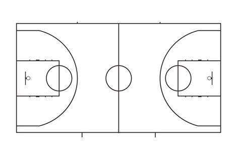 Basketball Court Dimensions And Markings Sol Incjp