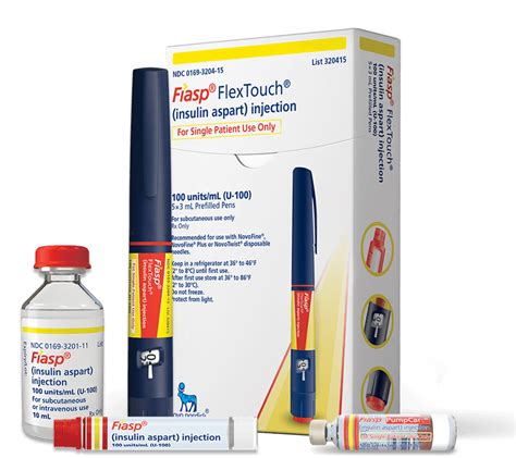 Administration Options Fiasp Insulin Aspart Injection 100 Uml