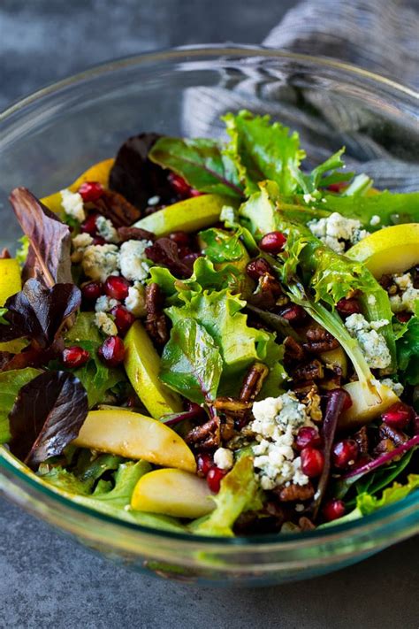 Chicken and pear salad with vinaigrette and pizza croutonscalifornia pizza kitchen frozen pizza. Pear Salad Recipe - Dinner at the Zoo