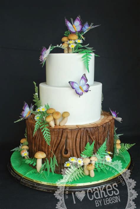 Penang Wedding Cakes By Leesin Fantasy Forest Wedding Cake
