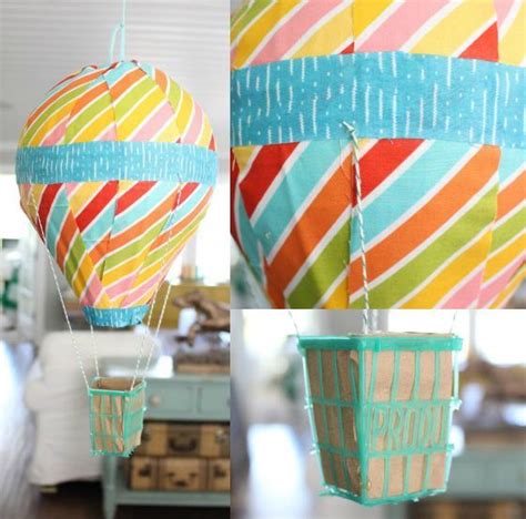 Beyond what's included, you'll need your own clear plastic ornaments, disposable cup holder, disposable cup, water, craft sticks, funnel, toothpicks, and corks. DIY hot air balloons (The Pleated Poppy) | Diy hot air ...