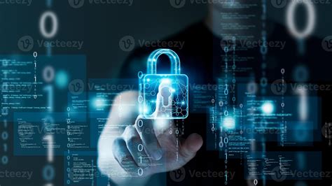 Concept Of Cyber Security Information Security And Encryption Secure