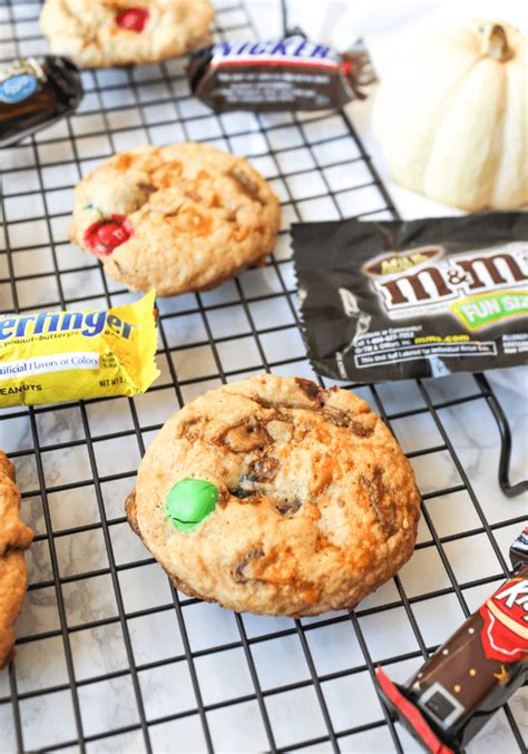 Leftover Halloween Candy Cookies Simply Made Recipes