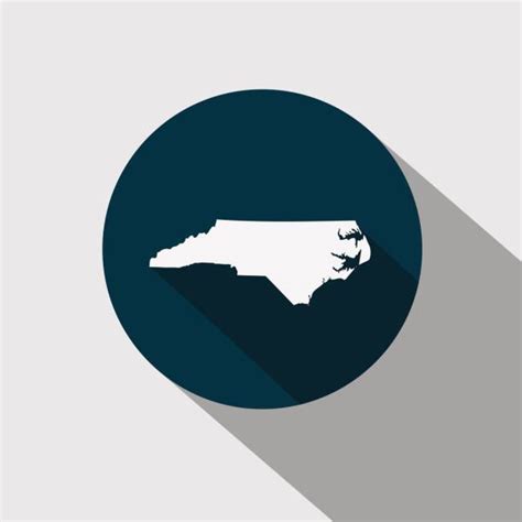 Royalty Free North Carolina Map Clip Art Vector Images And Illustrations