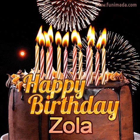 Happy Birthday Zola S