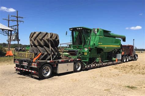 Tractor Transport Hauls All Farm Equipment 877 373 0109