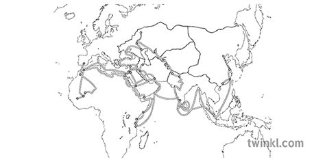 Ibn Battuta Explorer Map Without Text History History Ibn Buttuta