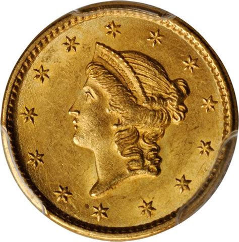 1851 G1 Ms Gold Dollars Ngc