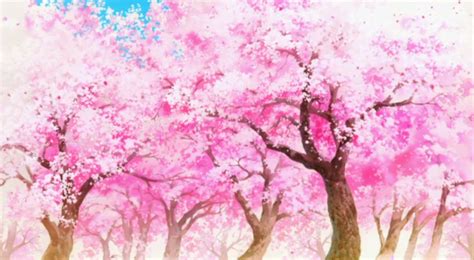 √ 34 Anime Sakura Tree Painting Wallpaper Arena