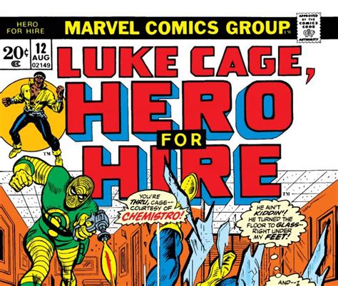 Hero For Hire 1972 12 Comic Issues Marvel