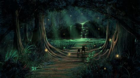 Znalezione Obrazy Dla Zapytania Dark Magic Forest Creepy Magic