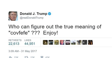 What Does Trump Covfefe Tweet Mean