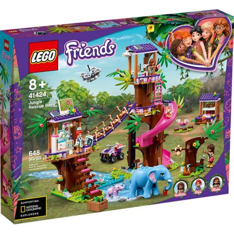 Lego Friends Jungle Rescue Base Brick Creation