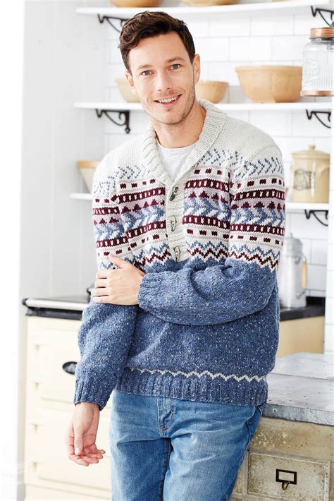 Best Knitting Patterns Mens Sweaters Mike Natur