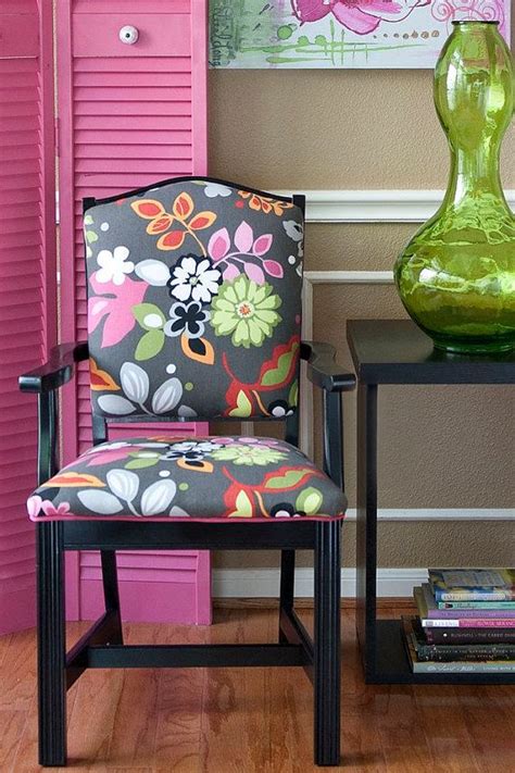 Shop furniture chairs accent chairs pink floral wingback chairs pair $. Accent Chair in Bright Floral by parsonsparlor on Etsy ...