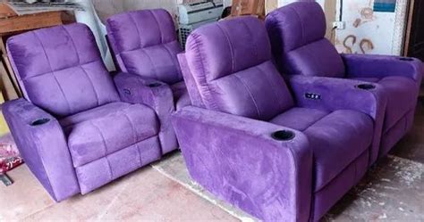 Elegant Manual Purple Recliner Chair At Best Price In Bengaluru Id