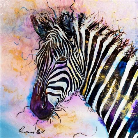 Zebra Painting Diamond Painting Rozanne Bell Sculpting The