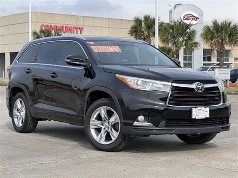 2015 Edition Limited Platinum Awd Toyota Highlander For Sale In
