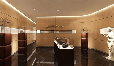 Jewellery Shop Interior 3d Model Cgtrader