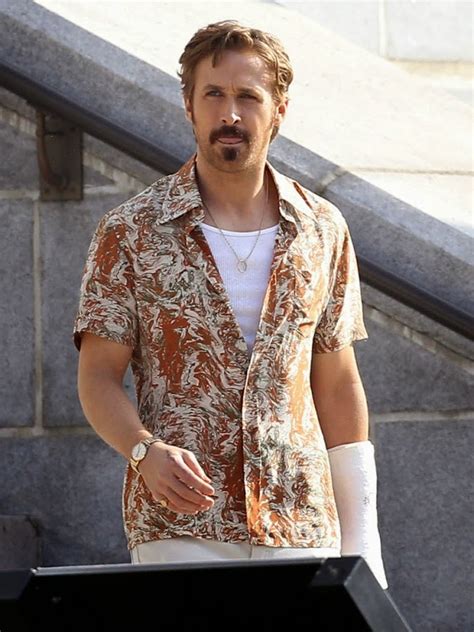 Ryan Gosling Filming ‘the Nice Guys In Los Angeles