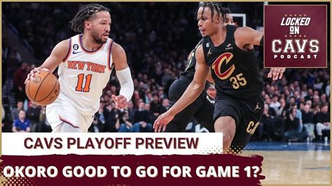 will isaac okoro play in game 1 cleveland cavaliers podcast