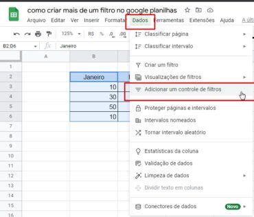 Como Criar Mais De Um Filtro No Google Planilhas Ninja Do Excel